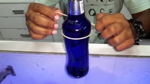 Como cortar garrafa de vidro e fazer copo
