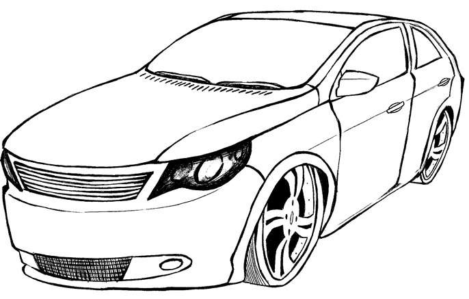 Desenhos de carro para colorir – Dicas Úteis Brasil
