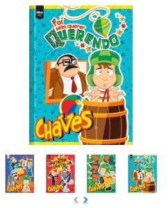 Cadernos do Chaves, para os amantes desse seriado 