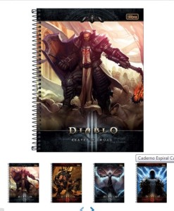 Cadernos do Diablo, para quem curte esse jogo