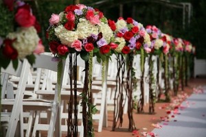 Não existe casamento que se preze sem flores