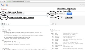 Tradutor online Inglês para Português