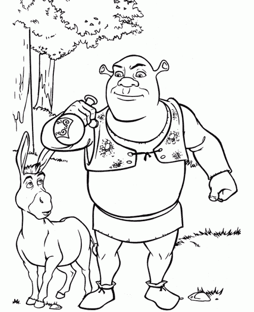 Desenhos animados para colorir e pintar 3