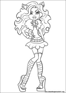 Desenhos da monster high 5 