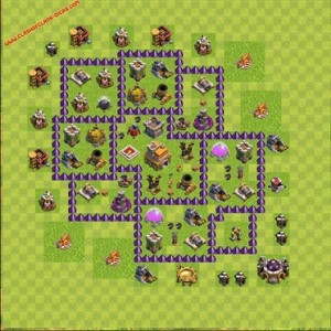 Dicas jogo clash of clans layout 
