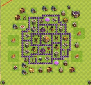Dicas jogo clash of clans layout 2