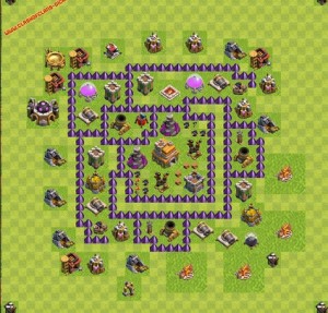 Dicas jogo clash of clans layout 6