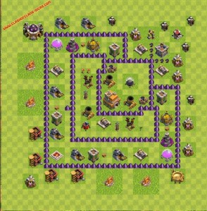 Dicas jogo clash of clans layout 7