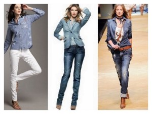 Fotos modelos de camisa jeans feminina 5