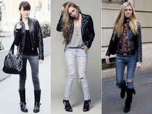 Modelos de jaqueta de couro feminina 5