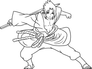 Desenhos para Colorir Pintar do Naruto 5