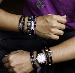 Fotos e Ideias de Pulseiras Masculinas 11