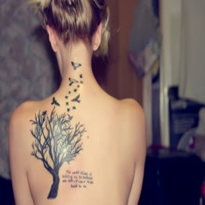 Fotos e ideias Tatuagem Feminina nas Costas 10