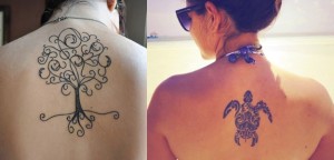 Fotos e ideias Tatuagem Feminina nas Costas 13
