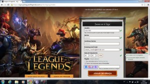 Como criar conta lol League of Legends 2