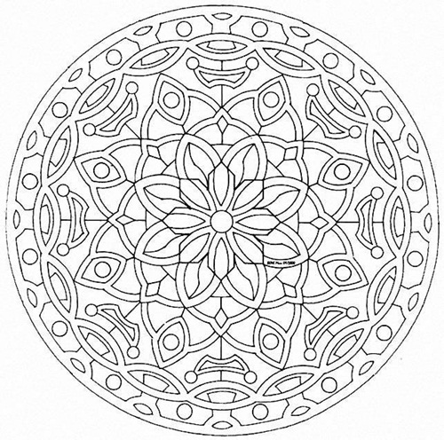 half flower coloring pages - photo #34