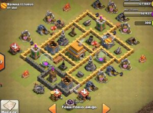 Clash of clans Layout para guerra 10