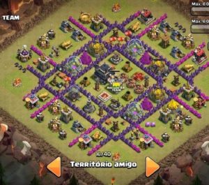 Clash of clans Layout para guerra 11