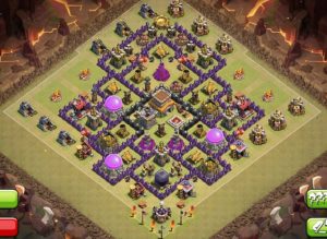 Clash of clans Layout para guerra 4