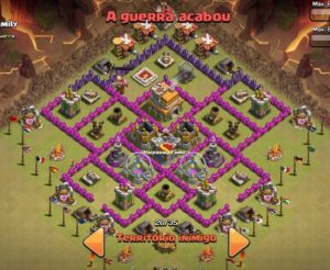 Clash of clans Layout para guerra 5