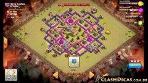 Clash of clans Layout para guerra 7