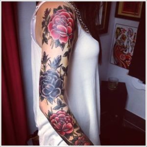 Fotos tatuagem no braco inteiro feminina 10
