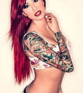 Fotos tatuagem no braco inteiro feminina 9