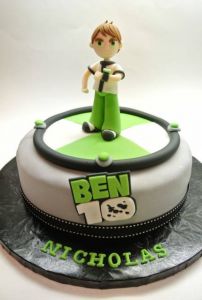 bolo do ben 10