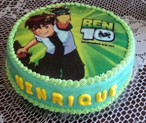 bolo do ben 10 Ideia