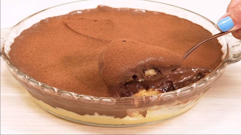 Sobremesa de Chocolate com Creme de Leite Condensado