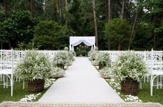 Fotos decoração de casamento no campo