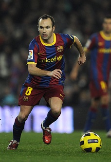 Melhores jogadas do Iniesta Barcelona