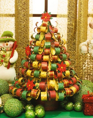 Como fazer arvore de natal artesanal
