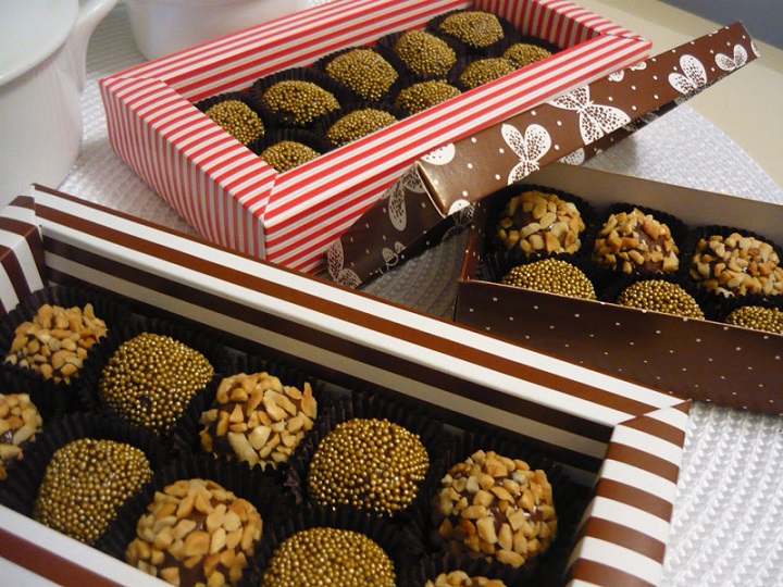 Como fazer embalagem para brigadeiro gourmet