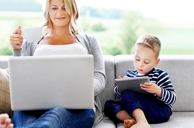 trabalho para maes com filhos pequenos